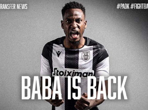 Στον ΠΑΟΚ για τρία χρόνια ο Μπάμπα Ράχμαν (vid)