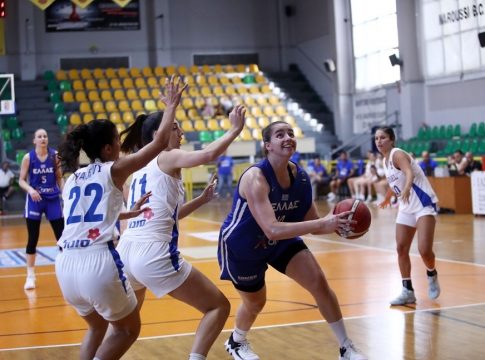Ελλάδα – Ισραήλ 68-52: «Φιλική» νίκη της Εθνικής νέων γυναικών επί του Ισραήλ