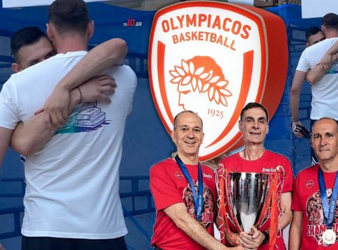 Ολυμπιακός είναι η φωτογραφία του Παπανικολάου με τον Μιλουτίνοφ