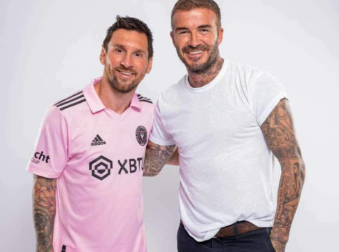 Ίντερ Μαϊάμι: Η πρώτη φωτογραφία Μέσι – Μπέκαμ μετά την ανακοίνωση της μεταγραφής