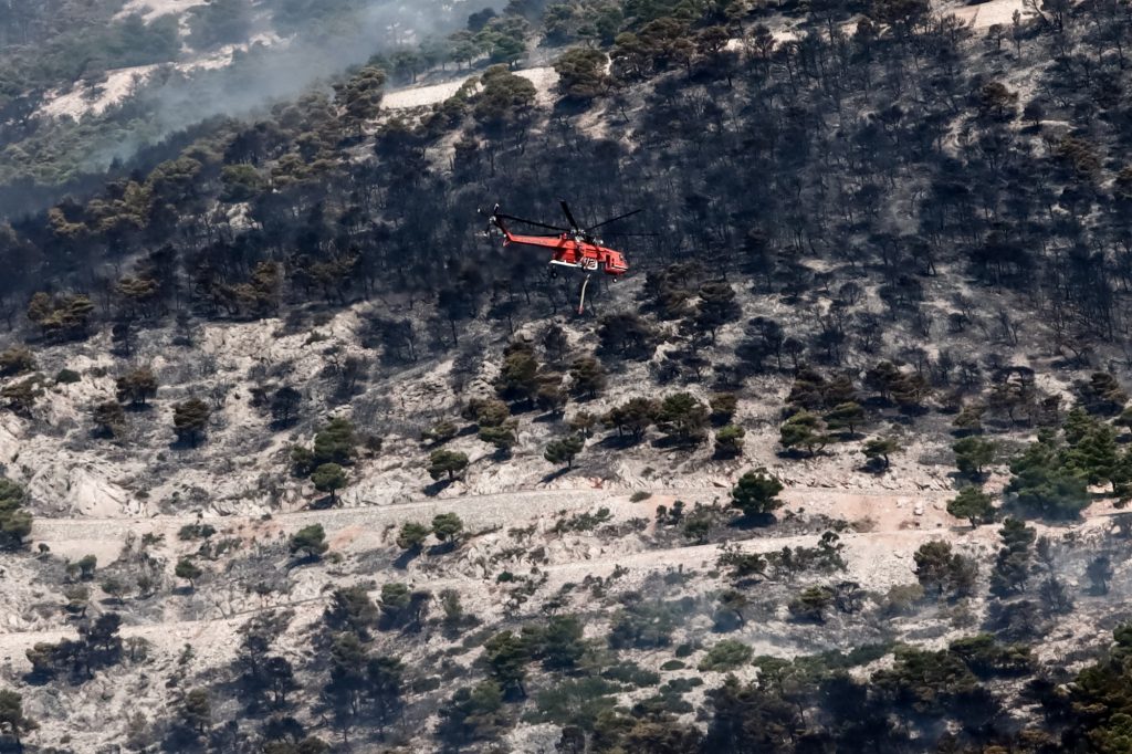 «Είχαμε 11 εστίες φωτιάς στον Αυλώνα, τη μία μετά την άλλη» λέει ο δήμαρχος Ωρωπού