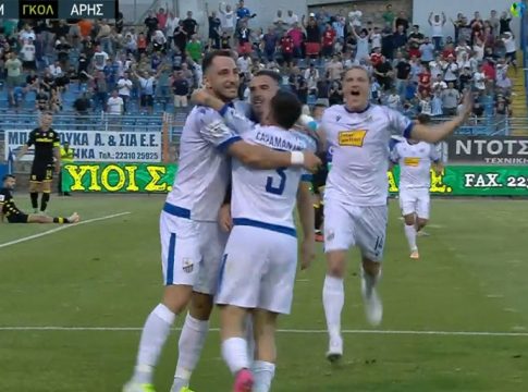 Υπέροχο τελείωμα από τον Καρλίτος και 1-0 η Λαμία (vid)