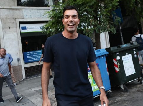 Στο ΟΑΚΑ για να παρακολουθήσει το Παναθηναϊκός-Μπράγκα ο Σλούκας