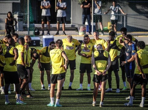 Στιγμές από την τελευταία προπόνηση της ΑΕΚ πριν την Ντιναμό Ζάγκρεμπ (pics & vid)