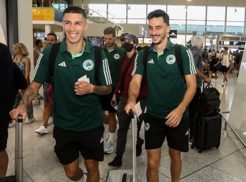 Αναχώρησε για Πορτογαλία ο Παναθηναϊκός (pics)