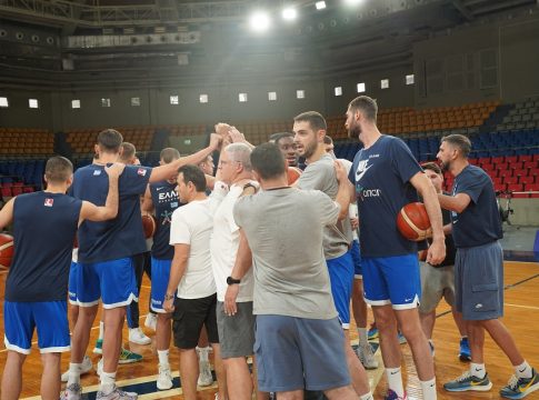 Εθνική Ελλάδος: Προπονήθηκε και μπαίνει στην τελική ευθεία ενόψει Ιορδανίας