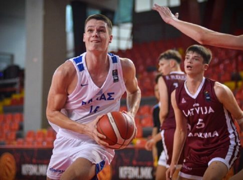 Εθνική Παίδων: Νίκησε τη Λετονία (77-71) και έκανε το «2 στα2»
