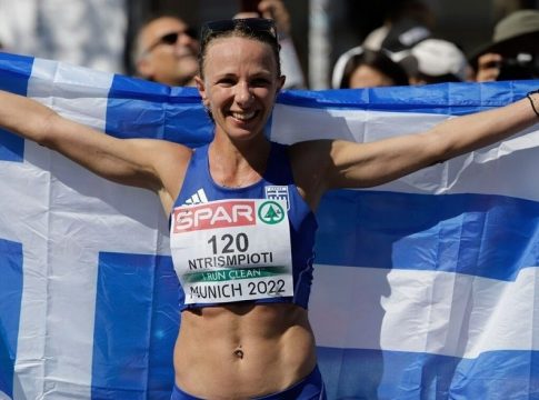 Μεγάλη επιτυχία για Ντρισμπιώτη – «Χάλκινη» στα 35χλμ βάδην