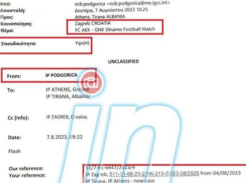 Αποκάλυψη: Το έγγραφο ντοκουμέντο. Ηξεραν μέχρι και τους αριθμούς των ΙΧ των Κροατών χούλιγκαν