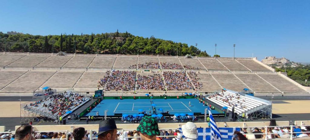 Live streaming oι ιστορικοί αγώνες τένις στο Καλλιμάρμαρο: Ελλάδα-Σλοβακία