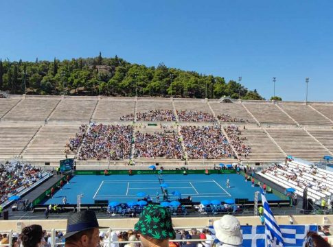 Live streaming oι ιστορικοί αγώνες τένις στο Καλλιμάρμαρο: Ελλάδα-Σλοβακία