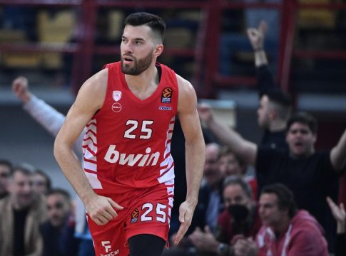 Ολυμπιακός – Ζαλγκίρις Κάουνας 75-72 : Πίτερς το πολυβόλο… (vid)