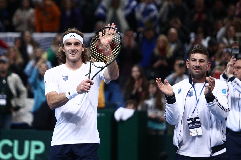 Davis Cup: Μέσα ο Στέφανος Τσιτσιπάς, αρχηγός ο Απόστολος – Με όλα τους τα αστέρια οι Σλοβάκοι στην Αθήνα