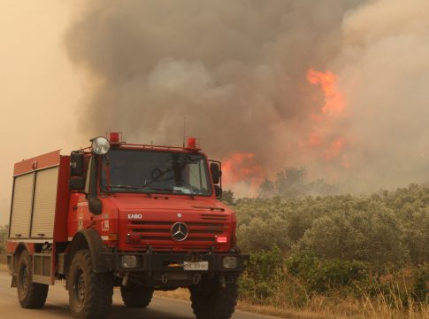 Συναγερμός στην Πυροσβεστική – Μεγάλη φωτιά στην περιοχή Μιλά Οιχαλίας Μεσσηνίας