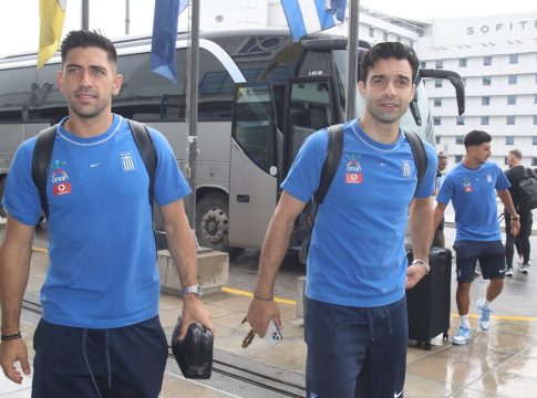 «Πέταξε» για Ολλανδία η Εθνική (pics)
