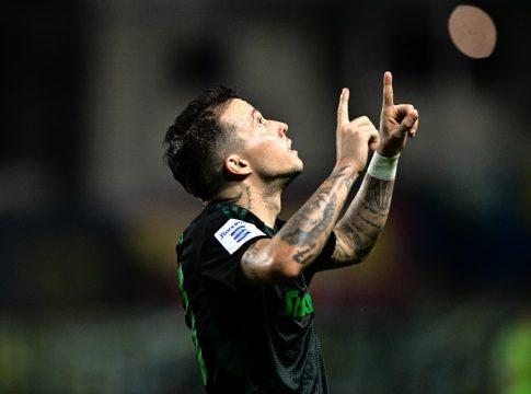 Παναιτωλικός – Παναθηναϊκός 0-5: Χατ-τρικ Μπερνάρντ, 5 γκολ και 3/3 για τον Παναθηναϊκό