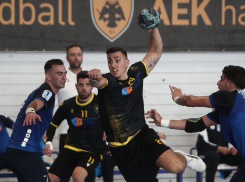 ΑΕΚ – Πυλαία 22-21: Με την ψυχή στο στόμα η Ένωση