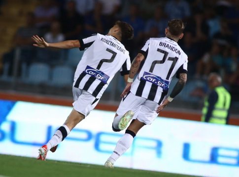 ΠΑΣ Γιάννινα – ΠΑΟΚ 1-3: Πέρασε από τους Ζωσιμάδες με «διπλό» Κωνσταντέλια