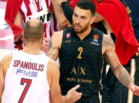 Αποθέωση Σπανούλη από Τζέιμς: «Εκτιμώ όσα έκανες για μένα και το μπάσκετ»