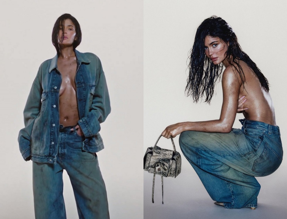 Η Κάιλι Τζένερ όπως δεν την έχουμε ξαναδεί – Με κατεστραμμένο τζιν και body paint για διαφημιστική καμπάνια (pics)