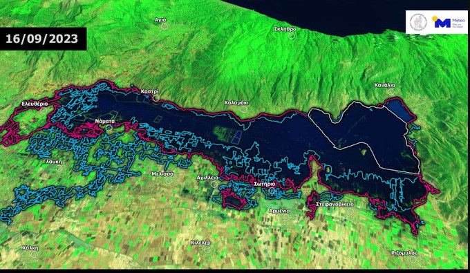 Ξεπέρασε την έκταση που είχε το 1962 η λίμνη Κάρλα