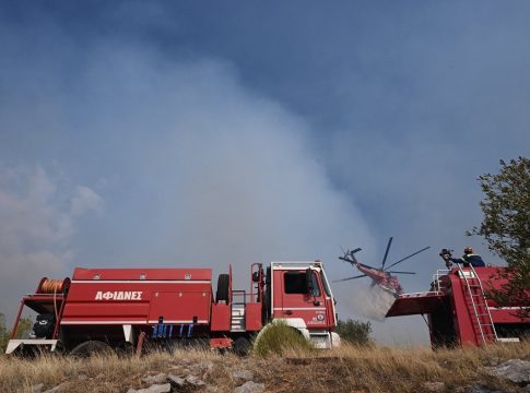 Υπό έλεγχο η φωτιά στο Μαρκόπουλο Ωρωπού – 31 δασικές πυρκαγιές εκδηλώθηκαν το τελευταίο 24ωρο