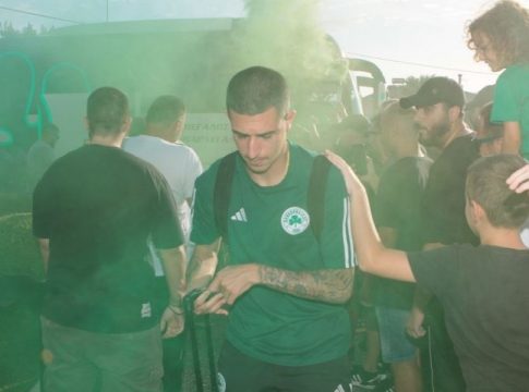 Θερμή υποδοχή στην αποστολή του Παναθηναϊκού στο Αγρίνιο