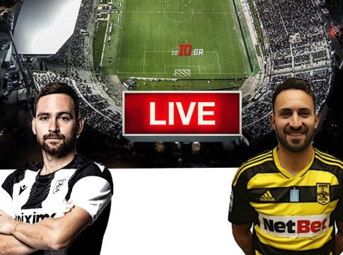 LIVE: ΠΑΟΚ – Άρης