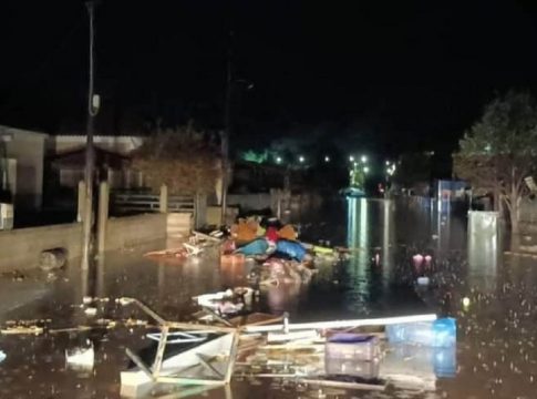 Κακοκαιρία: Δύσκολη νύχτα για Δυτική Ελλάδα και Θεσσαλία λόγω «Elias» – Συναγερμός για καταρρακτώδεις βροχές