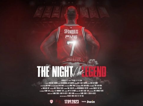The Night Of The Legend: Έφτασε η βραδιά προς τιμήν του Βασίλη Σπανούλη