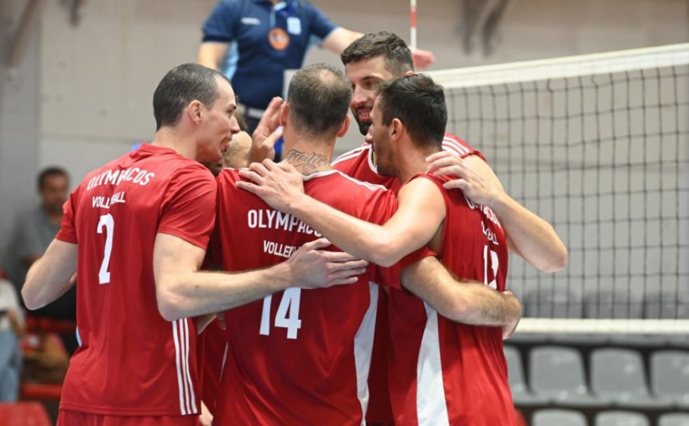 Με μοναδικό στόχο τη νίκη στην πρεμιέρα του CEV Champions League ο Ολυμπιακός