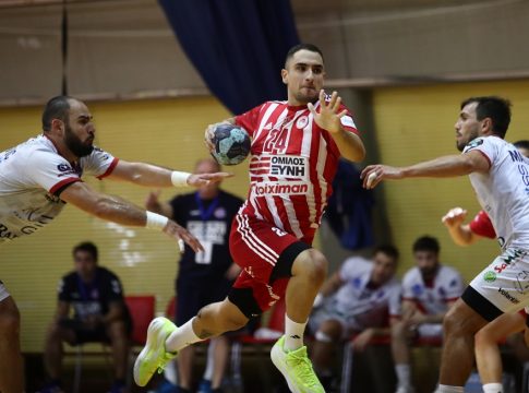 Ολυμπιακός – Σάσαρι 38-29: Πρόκριση στον τρίτο γύρο για τους ερυθρόλευκους