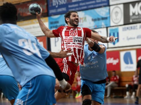 Ιωνικός Νέας Φιλαδέλφειας – Ολυμπιακός 21-23: Διατήρησαν το απόλυτο οι «ερυθρόλευκοι»