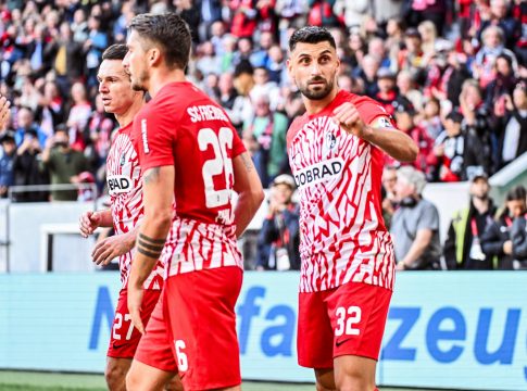 Ανατροπές για Φράιμπουργκ (2-1) και Άιντραχτ Φρανκφούρτης (3-1)