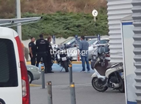 Επεισόδιο με πυροβολισμούς σε πάρκινγκ σούπερ μάρκετ στη Θεσσαλονίκη