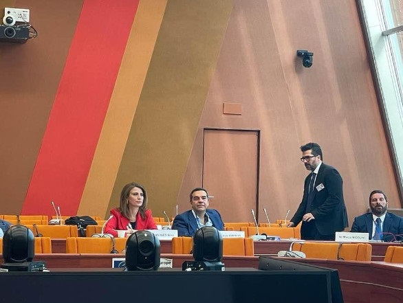Πρώτη εμφάνιση Τσίπρα στα νέα του καθήκοντα στο Συμβούλιο της Ευρώπης