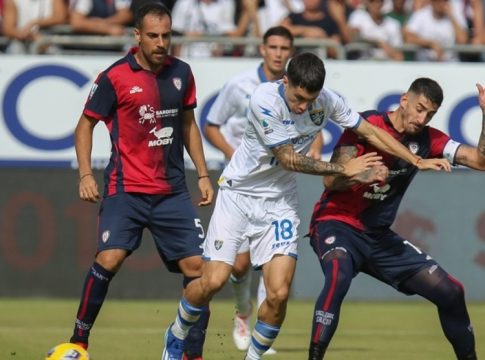 Τα γκολ της μυθικής ανατροπής της Κάλιαρι απέναντι στην Φροζινόνε (vid)