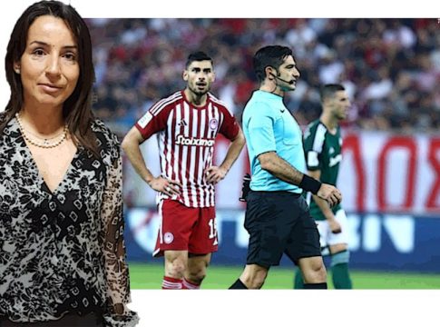 Η Αντιγόνη Σταμολέκα δίκασε τρία Ολυμπιακός-Παναθηναϊκός, από τον Οκτώβρη του 2021. Μαντέψτε το αποτέλεσμα…