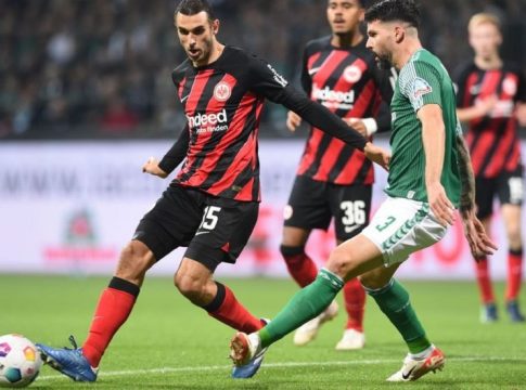 Βέρντερ Βρέμης – Άιντραχτ Φρανκφούρτης 2-2: Επέστρεψε από την… κόλαση και πήρε ισοπαλία