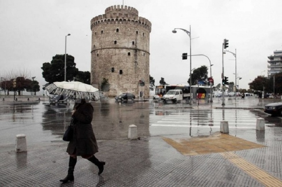 Θεσσαλονίκη: Μήνυμα 112 για επικίνδυνα καιρικά φαινόμενα