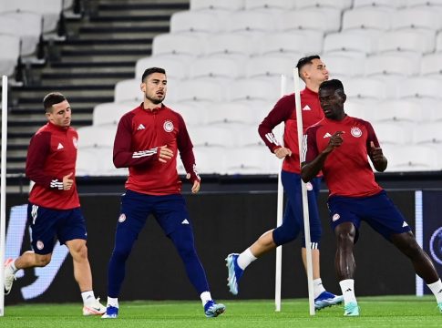 Αποκλειστικά βίντεο: Η τελευταία προπόνηση του Ολυμπιακού πριν την «μάχη» με την Γουέστ Χαμ (vids, pics)