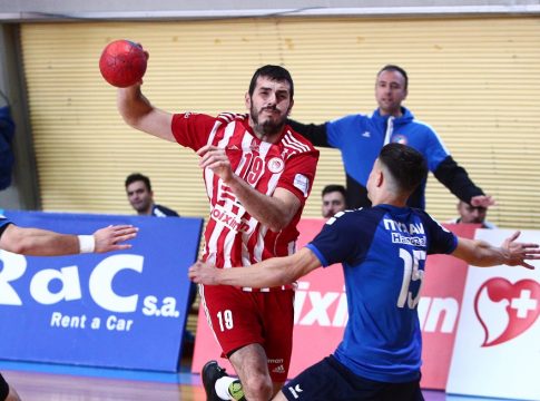 Ολυμπιακός – Πυλαία 25-20: Άνετη επικράτηση και 7 στα 7 οι «Ερυθρόλευκοι»
