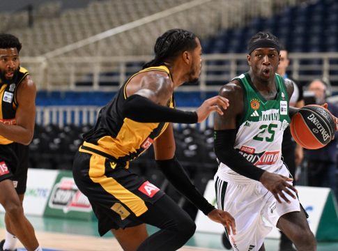 Παναθηναϊκός – ΑΕΚ 86-85: Τον έσωσε ο Ναν και το στεφάνι