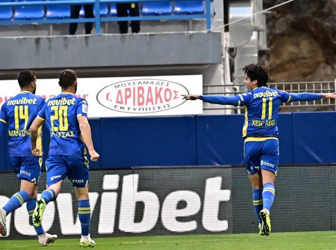 Κηφισιά – Αστέρας Τρίπολης 1-3: Εμφατική νίκη και… άλμα εξάδας από τους Αρκάδες