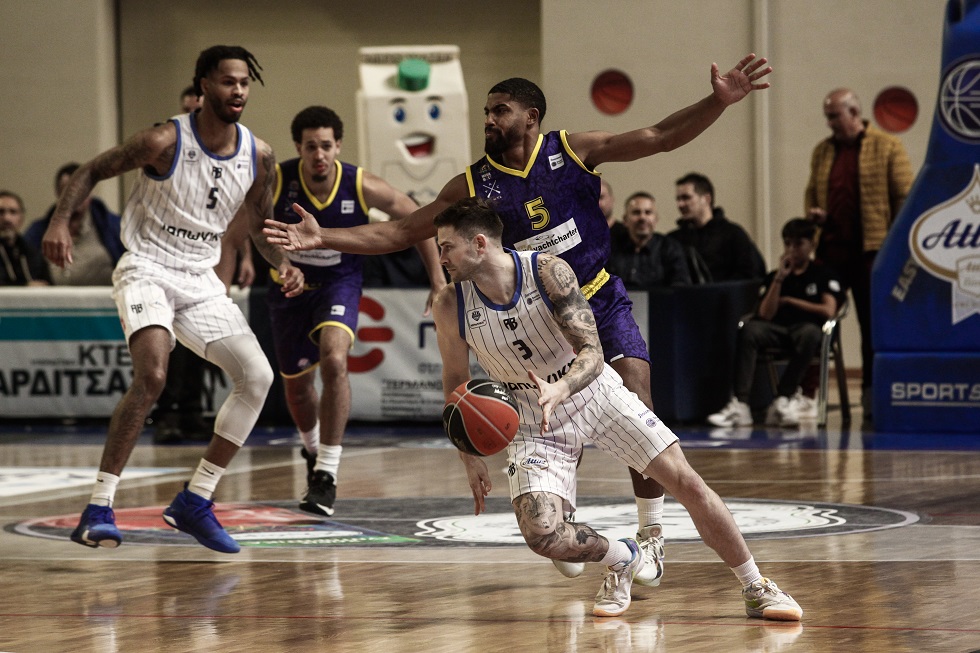 Kαρδίτσα – Λαύριο 84-68: Έσπασαν το… ρόδι οι Θεσσαλοί