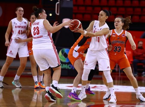 Ολυμπιακός – Ρουζόμπεροκ 68-46: Σπουδαία νίκη και πρόκριση στην επόμενη φάση του EuroCup