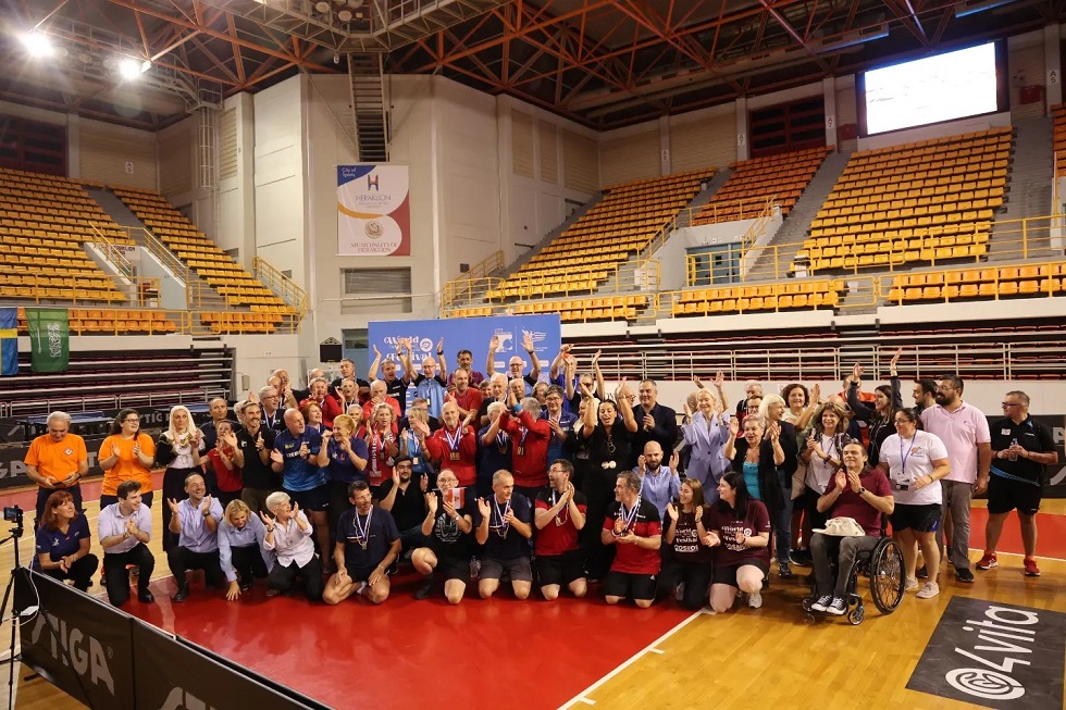 World Table Tennis For Health Festival: Ολοκληρώθηκε η γιορτή του αθλήματος – Οι νικητές στα πρωταθλήματα Πάρκινσον και Αλτσχάιμερ