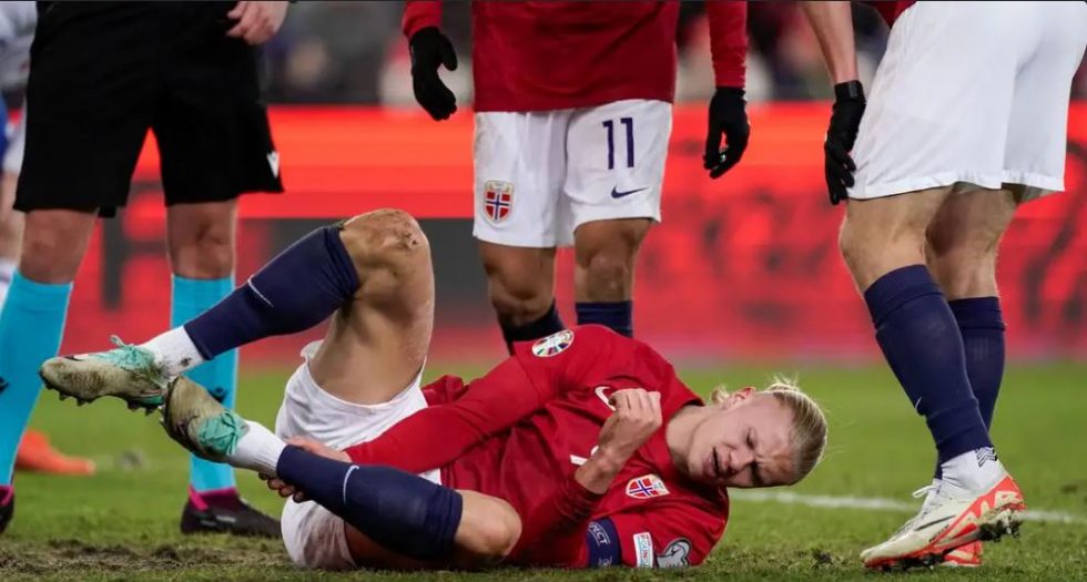 Εκτός ο Χάαλαντ από το ματς με τη Νορβηγία – Ανησυχία στη Σίτι για τον τραυματισμό του