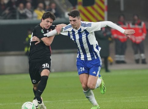 LIVE: Ελσίνκι – Άιντραχτ Φρανκφούρτης