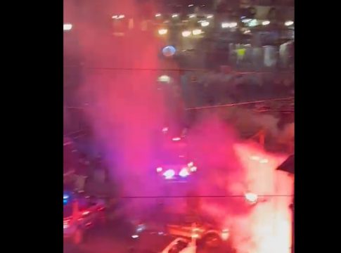 Επεισόδια μεταξύ αστυνομικών και οπαδών της Ουνιόν Βερολίνου στην Ιταλία (vids)